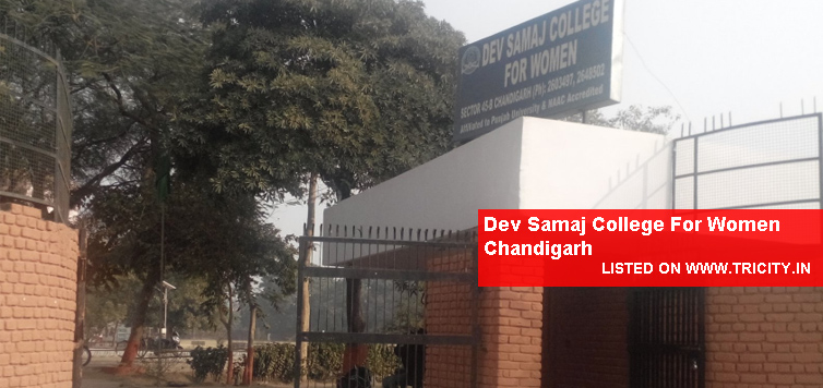 Dev Samaj College for Women