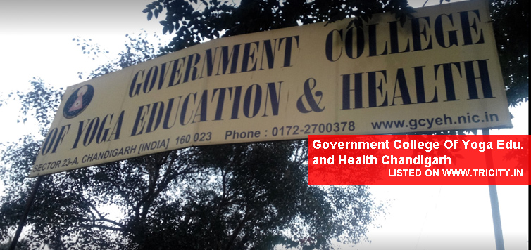 Government College Of Yoga Education And Health