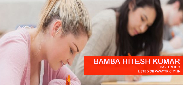 Bamba Hitesh Kumar Chandigarh