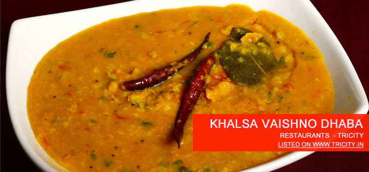 Khalsa Vaishno Dhaba