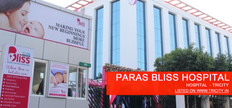 Paras Bliss Hospital panchkula