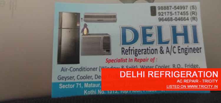Delhi Refrigeration Mohali