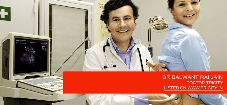 DR BALWANT RAI JAIN
