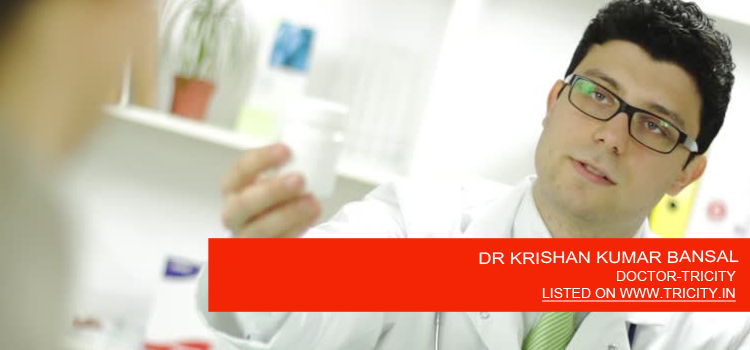 DR KRISHAN KUMAR BANSAL