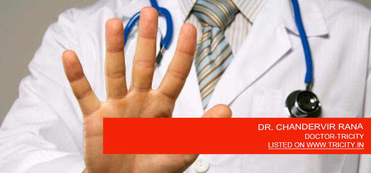 DR. CHANDERVIR RANA