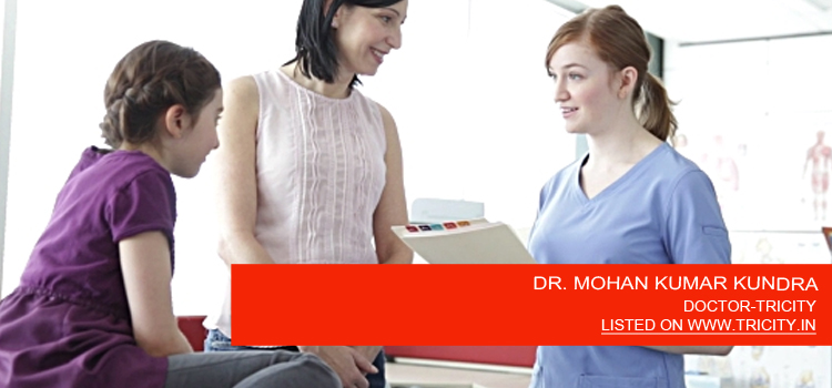 DR. MOHAN KUMAR KUNDRA