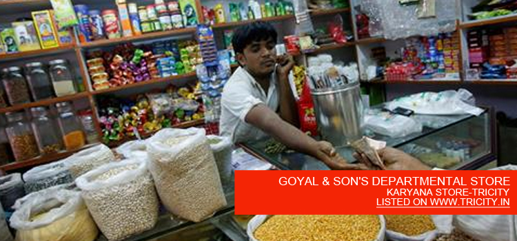 GOYAL & SON'S DEPARTMENTAL STORE