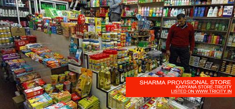 Sharma Provisional Store Shop Number 1082, Street 4, Haripur, Sector 12-A,