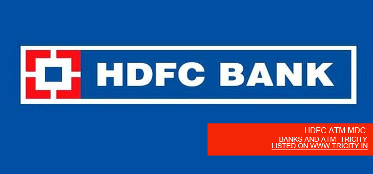 HDFC ATM MDC