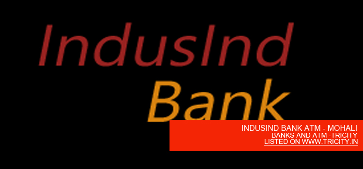 INDUSIND BANK ATM - MOHALI