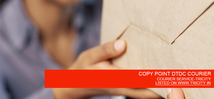 COPY POINT DTDC COURIER