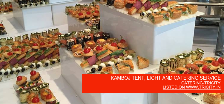 KAMBOJ TENT, LIGHT AND CATERING SERVICE