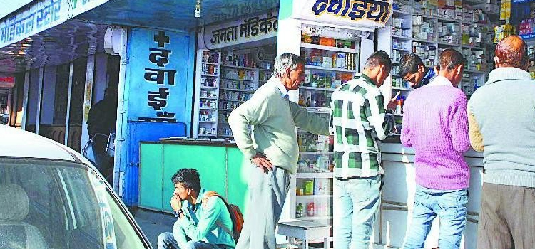 चंडीगढ़ की 600 केमिस्ट शॉप,