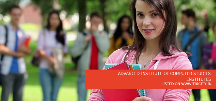 ADVANCED INSTITUTE OF COMPUTER STUDIES
