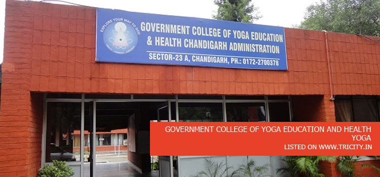 GOVERNMENT COLLEGE OF YOGA EDUCATION AND HEALTH