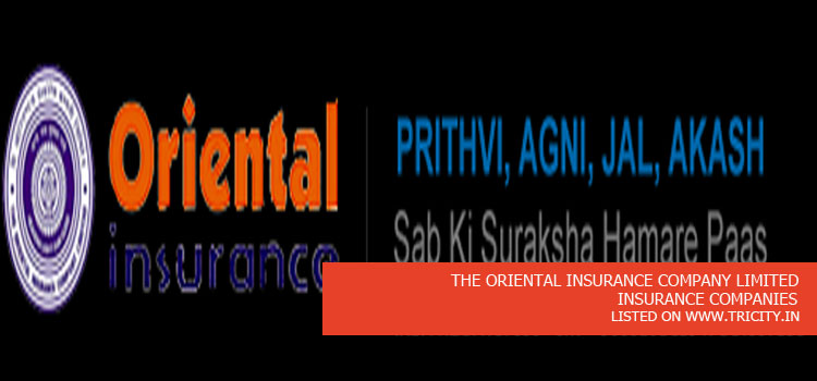 THE ORIENTAL INSURANCE COMPANY LIMITED