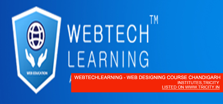 WEBTECHLEARNING - WEB DESIGNING COURSE CHANDIGARH