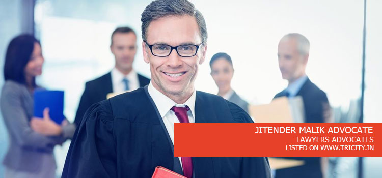 JITENDER MALIK ADVOCATE