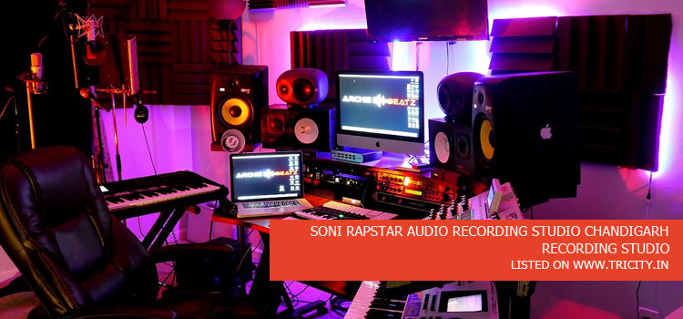 SONI RAPSTAR AUDIO RECORDING STUDIO CHANDIGARH