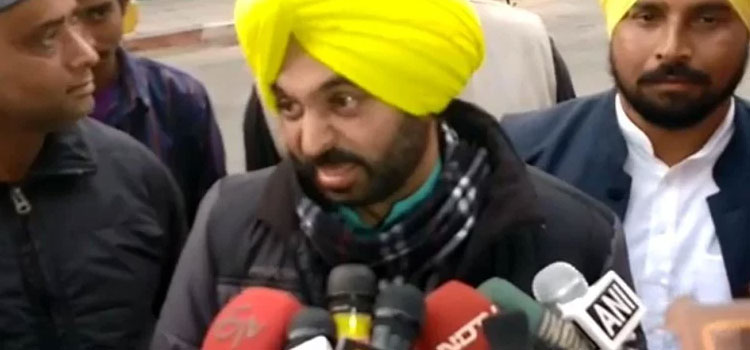 आम आदमी पार्टी के प्रदेश कनवीनर व सांसद भगवंत मान ने सोमवार को दावा