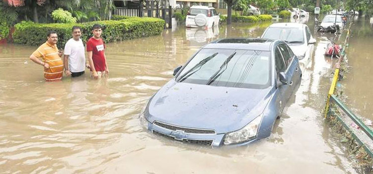 6 hours rain stops Tricity in tracks