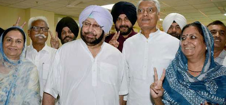 Congress candidate Sunil Jakhar submitted nomination papers