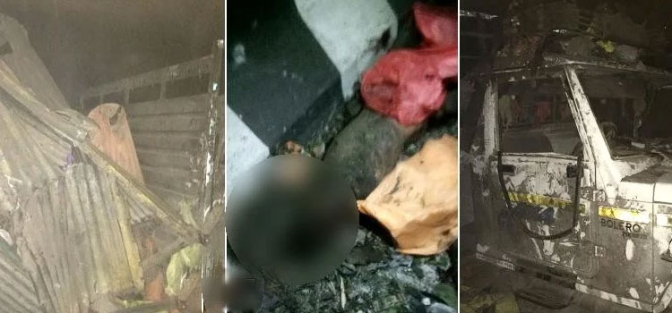 पटाखा गोदाम में ब्लास्ट