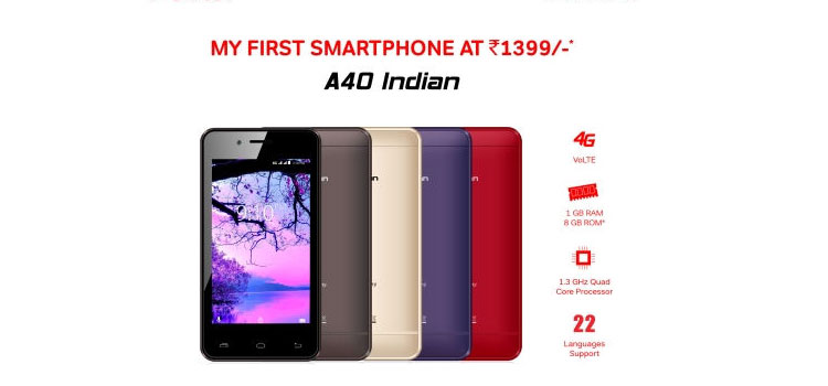 Airtel Takes on Jio Phone, Offers 4G Smartphone at 'Effective Price' of Rs. 1,399