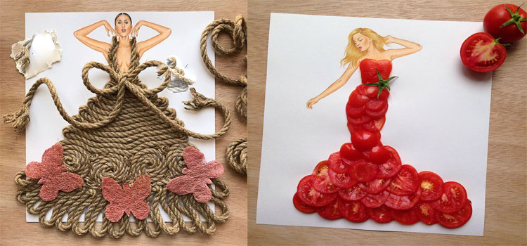 Dresses Out Of Everyday Objects