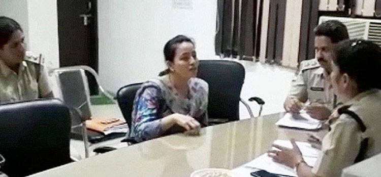 Honeypreet Insan Being Questioned by Panchkula Police