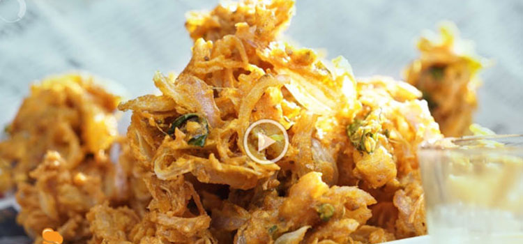 How to make Crispy Onion Pakoda