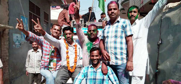 In his father’s footsteps, finally