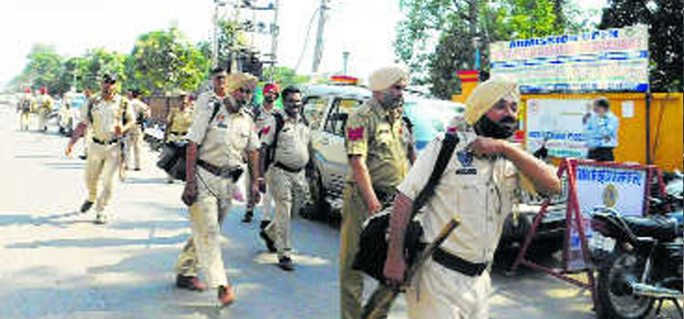 The police districts of Batala, Pathankot and Gurdaspur have made tight security