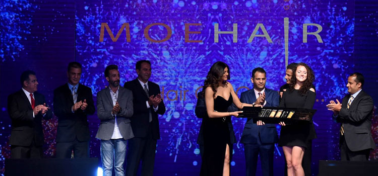 एक हेयर ब्रांड के लॉन्च कार्यक्रम में पहुंची सुष्मिता सेन