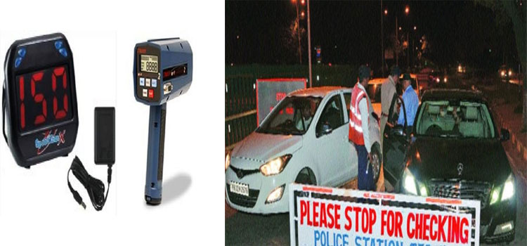 Chandigarh Police's Speed Gun