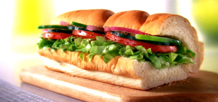 Homemade Veg Subway Sandwich