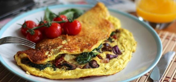 बिना एग का ऑमलेट