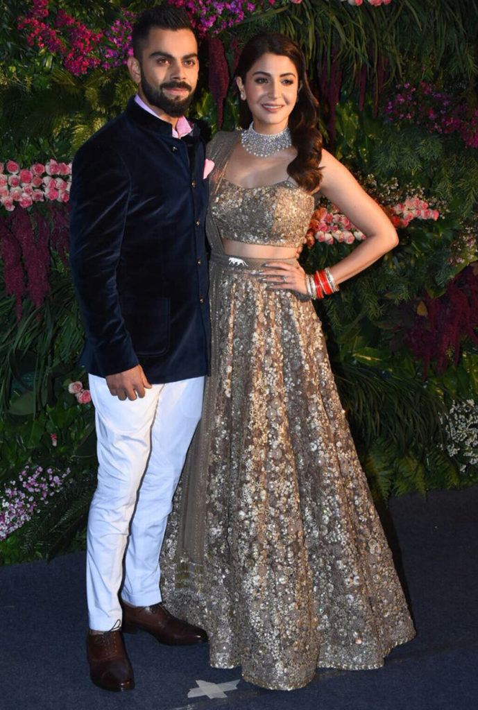Anushka Sharma And Virat Kohli's Mumbai Reception