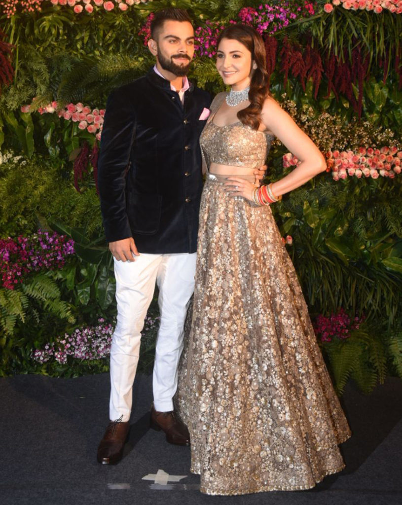 Anushka Sharma And Virat Kohli's Mumbai Reception