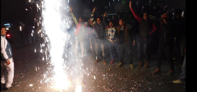 Burn Firecrackers On New Year