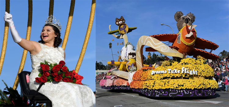 Rose Parade in Pasadena