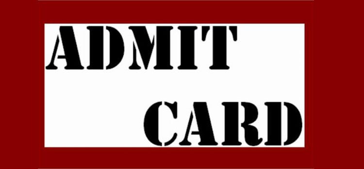 Admit Card CBSE