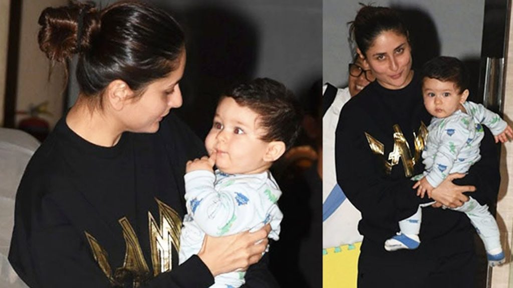 Kareena Kapoor Khan With Her Son Taimur
