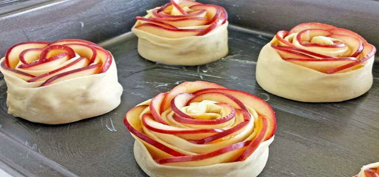 Baked Apple Roses Recipe