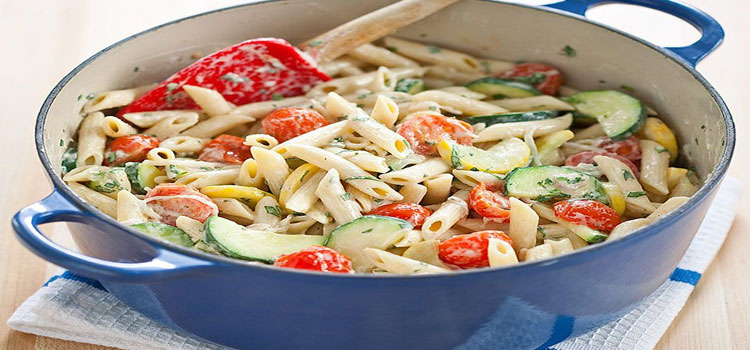 Cheesy Vegetable Pasta recipe