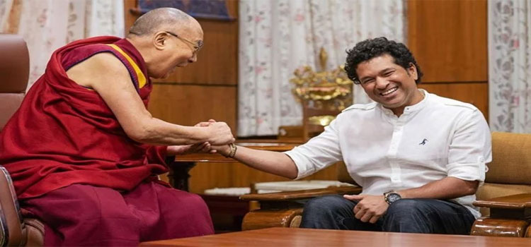 Sachin Tendulkar Visits Dharamshala And Met Dalai Lama