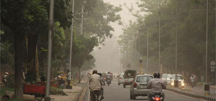 Dust In Chandigarh