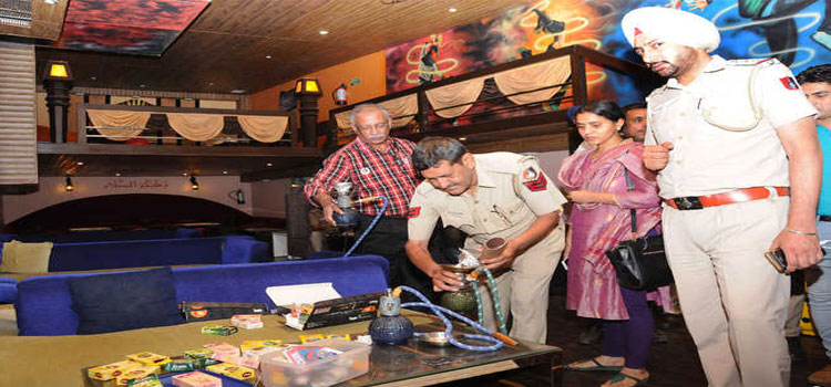 Ban hookah bars in Chandigarh