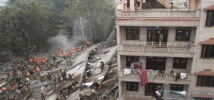 Delhi Building Collapse