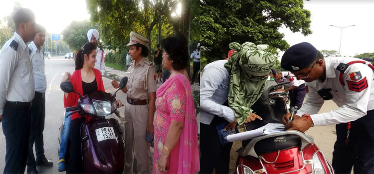 Chandigarh Helmet news